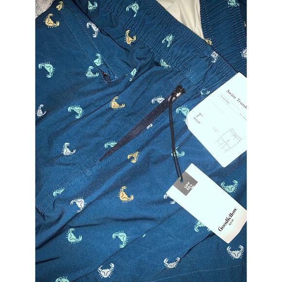 Men's Swim Trunk Shorts Swimwear Quick Dry Swimsuit Sz Large Goodfellow & Co - Picture 5 of 6